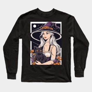 Halloween Witch Long Sleeve T-Shirt